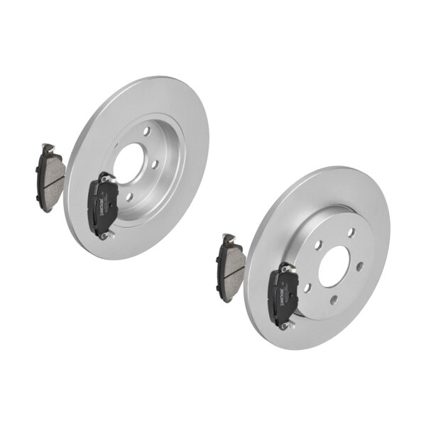 F.BECKER Bremsesæt, skivebremser 13810039 bagaksel fuld 280mm 12mm for FORD JAGUAR