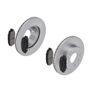 F.BECKER Bremsesæt, skivebremser 13810047 foraksel ventileret 241mm 18mm for HYUNDAI KIA
