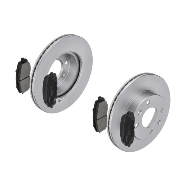 F.BECKER Bremsesæt, skivebremser 13810047 foraksel ventileret 241mm 18mm for HYUNDAI KIA