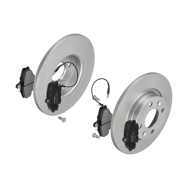 F.BECKER Bremsesæt, skivebremser 13810050 foraksel fuld 259mm 12mm for DACIA RENAULT SMART