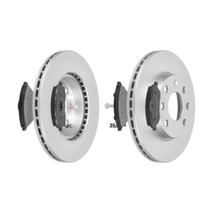 F.BECKER Bremsesæt, skivebremser 13810053 foraksel ventileret 240mm 20mm for OPEL VAUXHALL