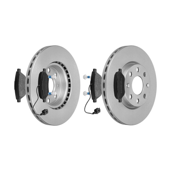 F.BECKER Bremsesæt, skivebremser 13810060 foraksel ventileret 257mm 22mm for PEUGEOT CITROËN VAUXHALL LANCIA FIAT