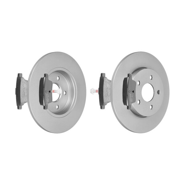 F.BECKER Bremsesæt, skivebremser 13810066 bagaksel fuld 280mm 12mm for FORD JAGUAR