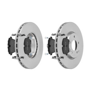 F.BECKER Bremsesæt, skivebremser 13810069 foraksel ventileret 288mm 25mm for MERCEDES-BENZ