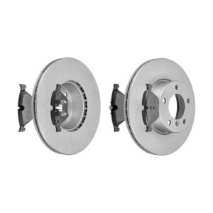 F.BECKER Bremsesæt, skivebremser 13810078 foraksel ventileret 312mm 24mm for BMW BMW (BRILLIANCE)