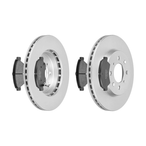 F.BECKER Bremsesæt, skivebremser 13810083 foraksel ventileret 258mm 21mm for HONDA