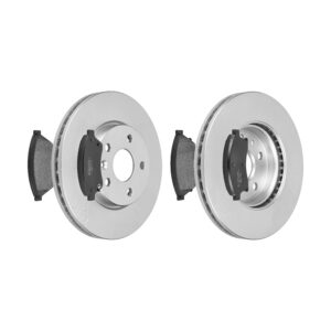 F.BECKER Bremsesæt, skivebremser 13810087 foraksel ventileret 276mm 26mm for VAUXHALL OPEL CHEVROLET