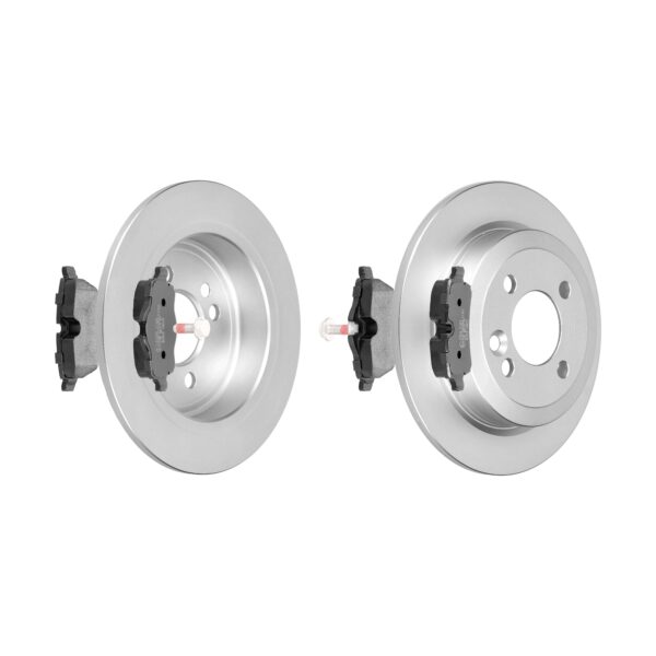 F.BECKER Bremsesæt, skivebremser 13810089 bagaksel fuld 259mm 10mm for MINI BMW ROVER