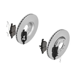 F.BECKER Bremsesæt, skivebremser 13810098 foraksel ventileret 308mm 19,2mm for OPEL VAUXHALL SAAB