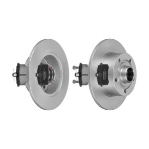 F.BECKER Bremsesæt, skivebremser 13810112 bagaksel fuld 245mm 10mm for FIAT ALFA ROMEO VAG