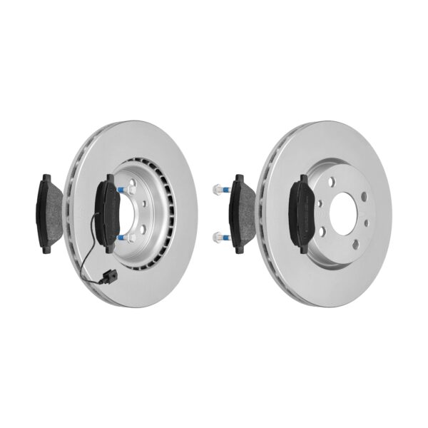 F.BECKER Bremsesæt, skivebremser 13810139 foraksel ventileret 257mm 22mm for PEUGEOT CITROËN LANCIA FIAT