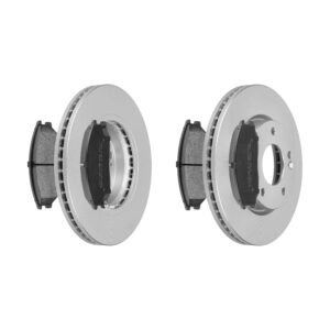 F.BECKER Bremsesæt, skivebremser 13810158 foraksel ventileret 276mm 26mm for SSANGYONG HYUNDAI KIA