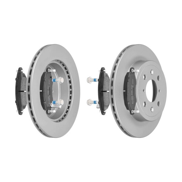 F.BECKER Bremsesæt, skivebremser 13810159 foraksel ventileret 253mm 17mm for VAUXHALL OPEL SUZUKI