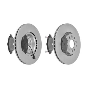 F.BECKER Bremsesæt, skivebremser 13810196 foraksel ventileret 312mm 20,4mm for VW VAG CUPRA VW (FAW) AUDI VW (SVW)