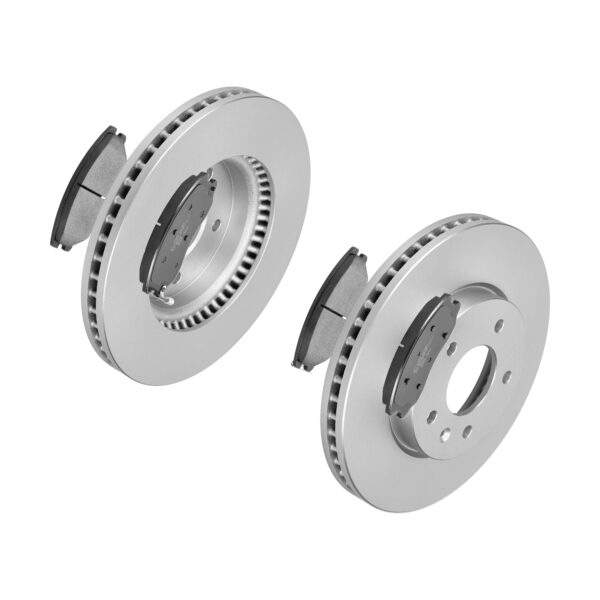 F.BECKER Bremsesæt, skivebremser 13810216 foraksel ventileret 296mm 29mm for CHEVROLET VAUXHALL GENERAL MOTORS SUZUKI