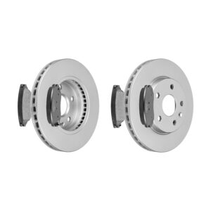 F.BECKER Bremsesæt, skivebremser 13810242 foraksel ventileret 296mm 30mm for VAUXHALL CHEVROLET SAAB
