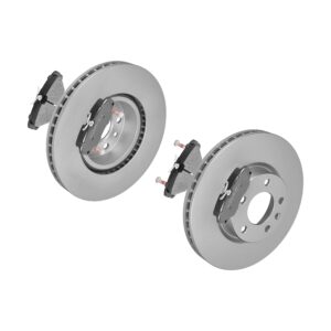 F.BECKER Bremsesæt, skivebremser 13810283 foraksel ventileret 296mm 28mm for VAUXHALL OPEL
