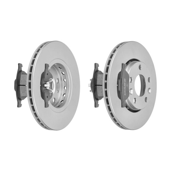 F.BECKER Bremsesæt, skivebremser 13810307 foraksel ventileret 280mm 24mm for NISSAN DACIA RENAULT