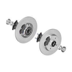 F.BECKER Bremsesæt, skivebremser 13810311 bagaksel fuld 268mm 12mm for CITROËN PEUGEOT