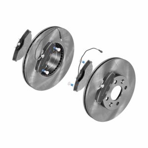 F.BECKER Bremsesæt, skivebremser 13810357 foraksel ventileret 262mm 22mm for RENAULT
