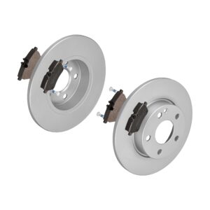 F.BECKER Bremsesæt, skivebremser 13810406 foraksel fuld 276mm 12mm for MERCEDES-BENZ