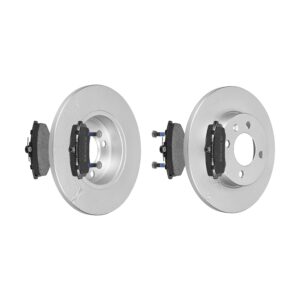 F.BECKER Bremsesæt, skivebremser 13810413 foraksel fuld 256mm 13mm for OPEL VAG VW CHERY