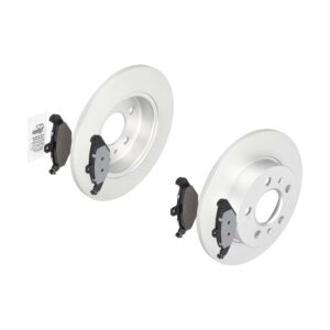 F.BECKER Bremsesæt, skivebremser 142043419 bagaksel fuld 265mm 10mm for RENAULT