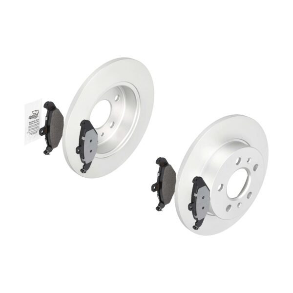 F.BECKER Bremsesæt, skivebremser 142043419 bagaksel fuld 265mm 10mm for RENAULT