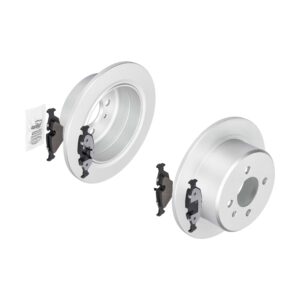 F.BECKER Bremsesæt, skivebremser 142043475 bagaksel fuld 258mm 10mm for BMW