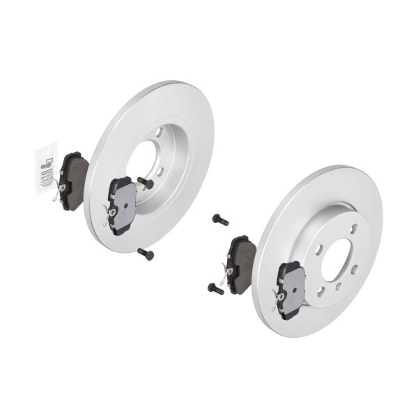 F.BECKER Bremsesæt, skivebremser 142043768 foraksel fuld 260mm 12mm for BMW