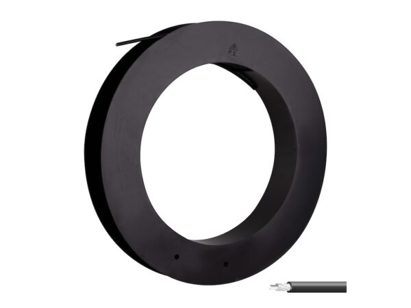 FORCE udvendig gearkabel 4 mm 50 meter rulle sort