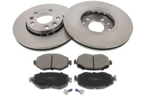 MAPCO Bremsesæt, skivebremser 47127 foraksel ventileret 280mm 24mm for NISSAN DACIA RENAULT