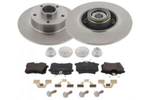 MAPCO Bremsesæt, skivebremser 47146 bagaksel fuld 260mm 8mm for DS CITROËN FORD OPEL PEUGEOT VW AUDI RENAULT SEAT LANCIA FIAT RENAULT TRUCKS SKODA