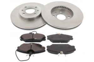 MAPCO Bremsesæt, skivebremser 47150 foraksel ventileret 262mm 22mm for RENAULT