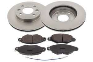 MAPCO Bremsesæt, skivebremser 47161 foraksel ventileret 238mm 20mm for NISSAN RENAULT