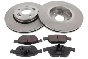 MAPCO Bremsesæt, skivebremser 47165 foraksel ventileret 280mm 24mm for RENAULT