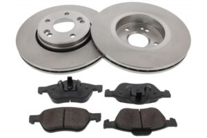 MAPCO Bremsesæt, skivebremser 47175 foraksel ventileret 280mm 24mm for RENAULT