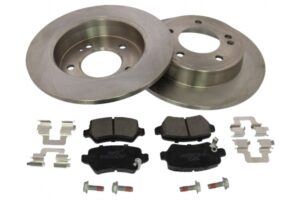 MAPCO Bremsesæt, skivebremser 47255 bagaksel fuld 262mm 15,5mm for OPEL VAUXHALL HOLDEN KIA HYUNDAI
