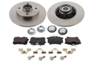 MAPCO Bremsesæt, skivebremser 47360 bagaksel fuld 249mm 9mm for PEUGEOT CITROËN DS FORD OPEL VW LANCIA FIAT RENAULT AUDI SEAT RENAULT TRUCKS SKODA