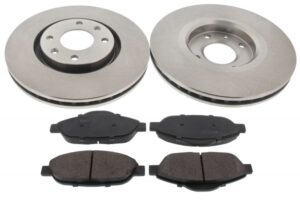 MAPCO Bremsesæt, skivebremser 47431 foraksel ventileret 283mm 26mm for PEUGEOT DS CITROËN