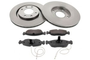 MAPCO Bremsesæt, skivebremser 47451 foraksel ventileret 266mm 20,5mm for PEUGEOT CITROËN