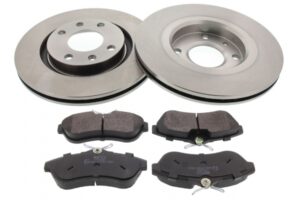 MAPCO Bremsesæt, skivebremser 47456 foraksel ventileret 266mm 22mm for CITROËN PEUGEOT