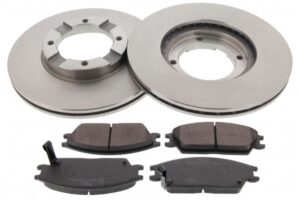 MAPCO Bremsesæt, skivebremser 47506 foraksel indvendig ventileret 242mm 19,1mm for KIA HYUNDAI
