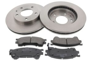 MAPCO Bremsesæt, skivebremser 47511 foraksel ventileret 258mm 24mm for FORD MAZDA