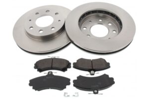 MAPCO Bremsesæt, skivebremser 47530 foraksel ventileret 256mm 24mm for VOLVO MITSUBISHI KIA SMART