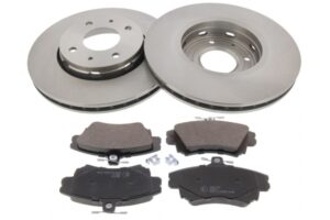 MAPCO Bremsesæt, skivebremser 47531 foraksel ventileret 281mm 24mm for VOLVO MITSUBISHI