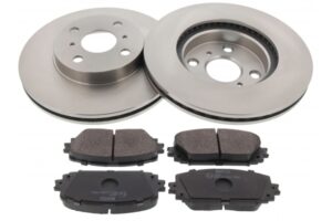MAPCO Bremsesæt, skivebremser 47548 foraksel ventileret 255mm 22mm for TOYOTA TOYOTA (GAC) TOYOTA (FAW)