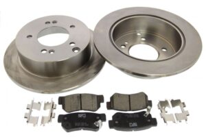 MAPCO Bremsesæt, skivebremser 47552 bagaksel fuld 262mm 10mm for HYUNDAI KIA