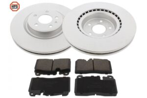 MAPCO Bremsesæt, skivebremser 47628hps foraksel ventileret 345mm 30mm for VAG PORSCHE
