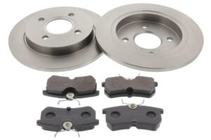 MAPCO Bremsesæt, skivebremser 47656 bagaksel fuld 253mm 10mm for FORD